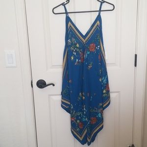 Blue Floral Dress